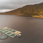 A fish farm off Connemara, Ireland