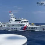 A Chinese Coast Guard vessel