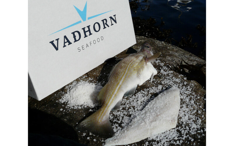Dried, salted cod