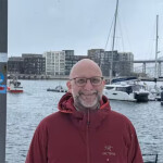 Asbjørn Warvik Rørtveit in a harbor