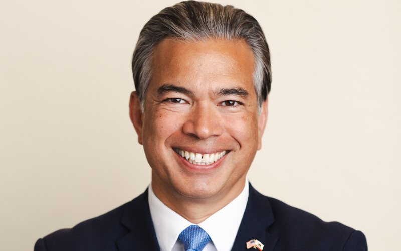 California Attorney General Rob Bonta