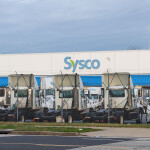The exterior of a Sysco distribution facility