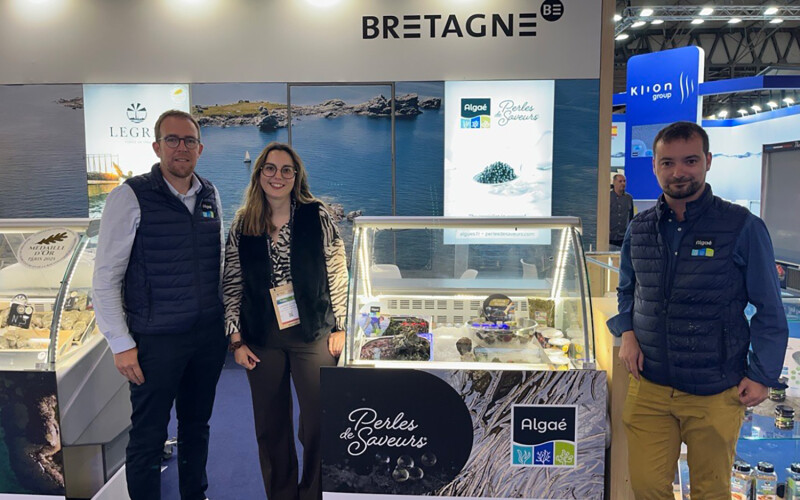 The team from Perles de Savuers brought their algae applications for molecular gastronomy to SEG 2025