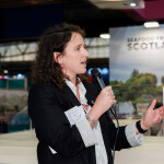 Scottish Rural Affairs Secretary Mairi Gougeon visited Seafood Expo Global to lend support to the cluster