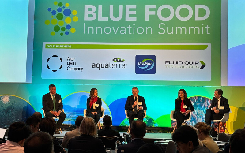 Panelists at the 2025 Blue Food Innovation Summit