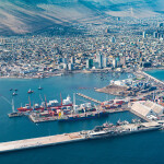 The port of Iquique, Chile