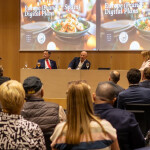 A Global Shrimp Council member meeting in Barcelona, Spain