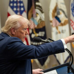 U.S. President Donald Trump in the White House