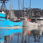 Fishing vessels in Oregon