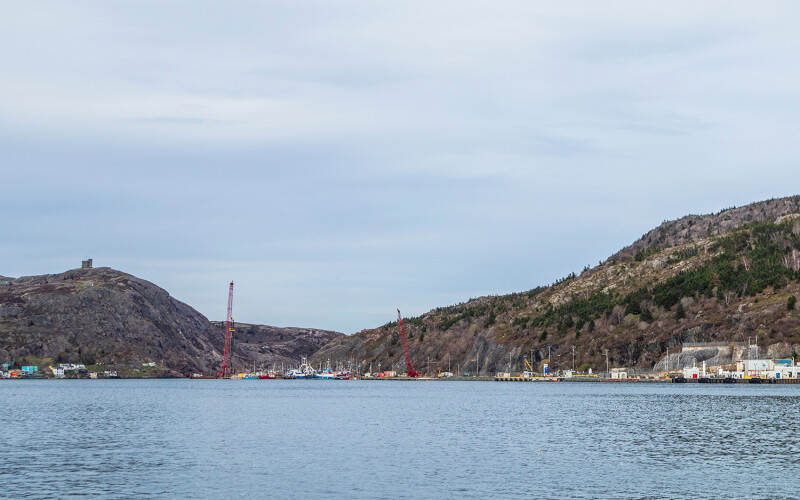 St. John's Harbor, Newfoundland, Canada