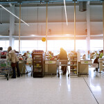 A grocery store in Livingston, Scotland