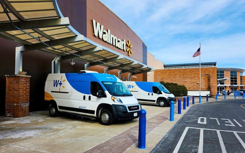 A Walmart location in Manassas, Virginia, U.S.A.