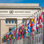 The Palais des Nations in Geneva, Switzerland