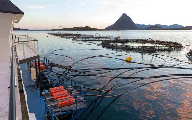 One of Egil Kristoffersen & Sønner's aquaculture sites in Norway