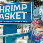Shrimp Basket sign