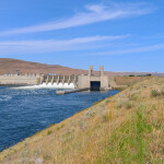 A dam in the lower Snake River