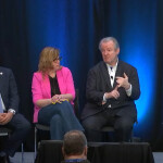 Members of the the NFI Sushi Council during a panel at Seafood Expo North America