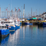 Fishing vessels in St. John's, Newfoundland, Canada