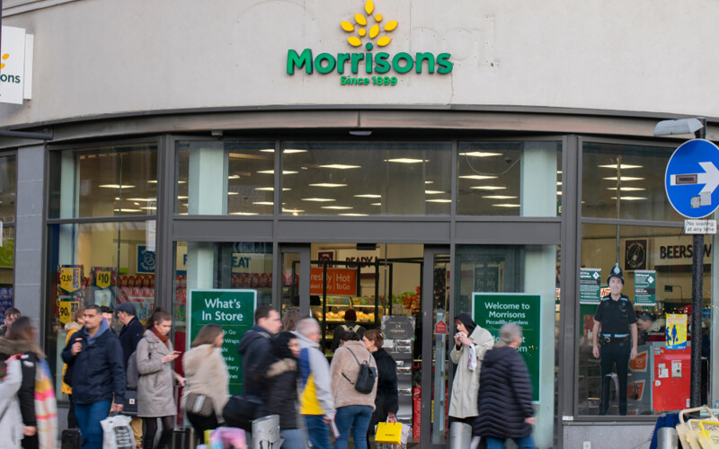 A Morrisons store in Manchester, U.K.