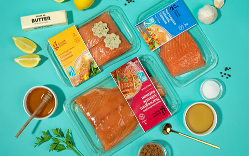 Target private-label salmon