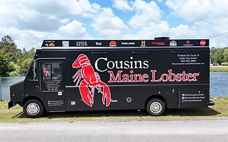 A Cousins Maine Lobster food truck