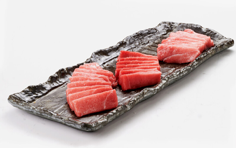 Bluefin sashimi prepared by Oddisea