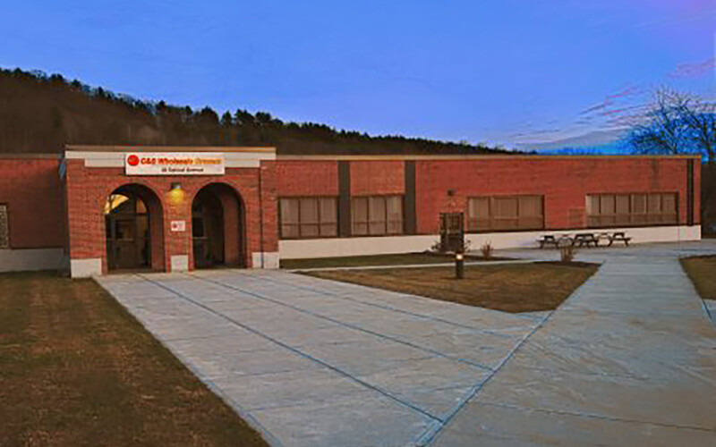 C&S headquarters in Keene, New Hampshire, U.S.A.