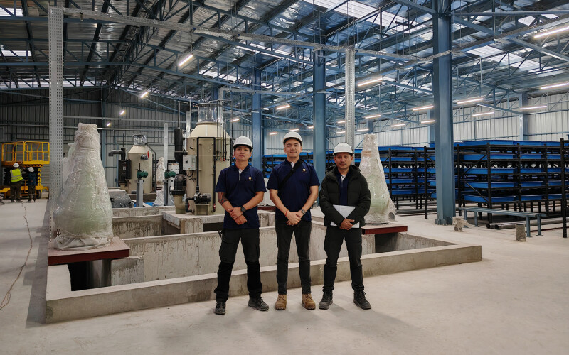 Singapore Crawfish's new hatchery in Bhutan