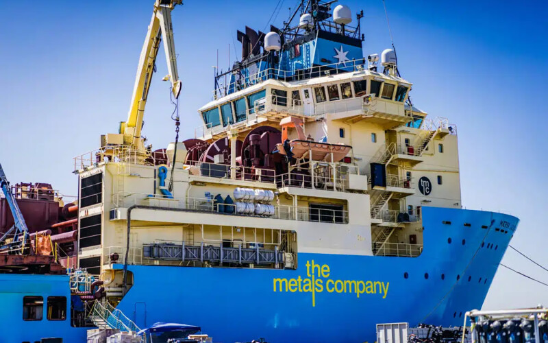 The Metals Company ship
