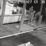 Security footage of Donn Rynn
