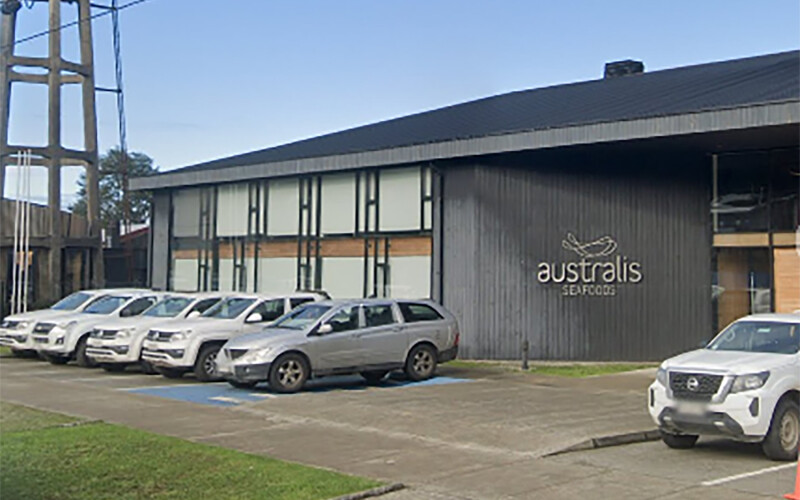 Australis's corporate building in Puerto Varas, Chile
