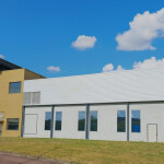 The exterior of Cite Marine's new facility