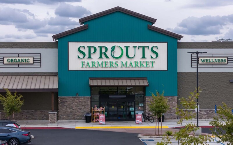 A Sprouts Farmers Market location in Woodland, California, U.S.A.