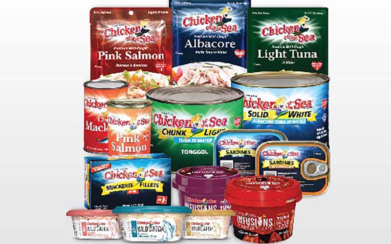 Chicken of the Sea packaged and canned seafood