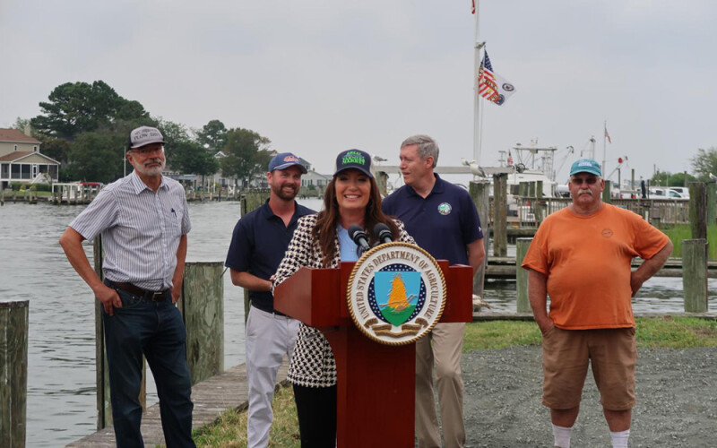 U.S. Secretary of Agriculture Brooke Rollins announcing the availability of USD 6 million in grant funding