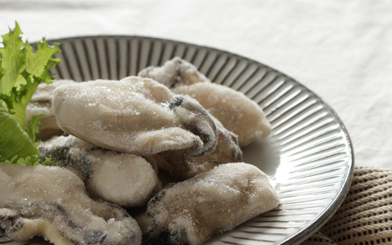 frozen oysters