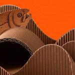 Cardboard salmon