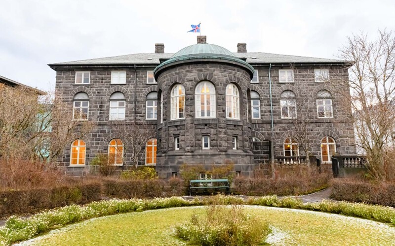 The Icelandic Parliament building