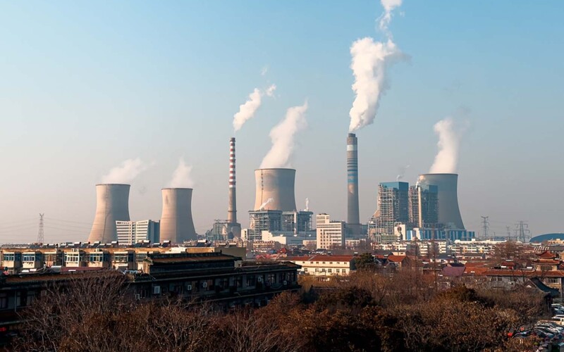 Power plants in Lianyungang, China