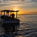 A Chesapeake Bay crabber heading out to work