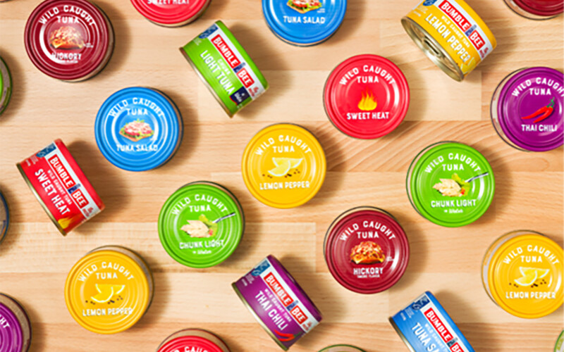 Bumble Bee's new single-serve cans