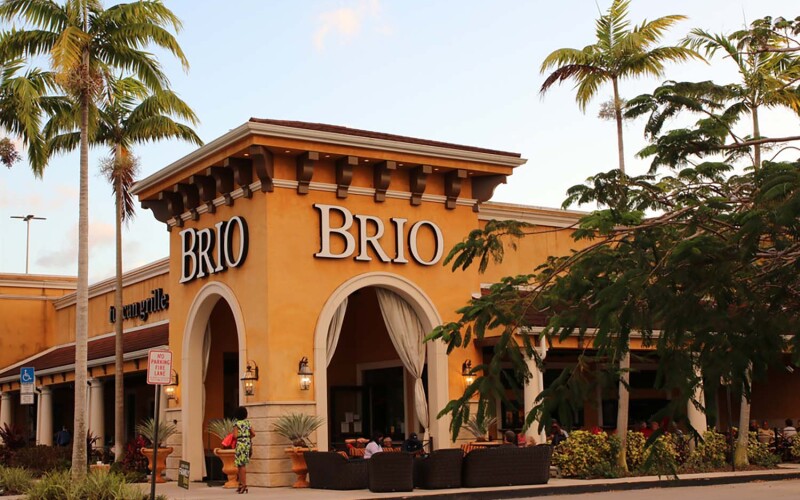 A Brio Italian Grille location in Fort Lauderdale, Florida, U.S.A.