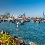 The Port of San Antonio, Chile's busiest port