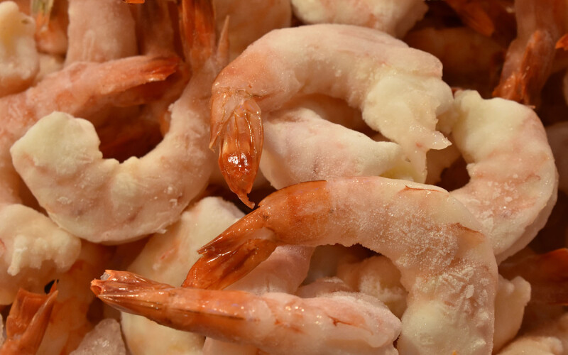 frozen shrimp