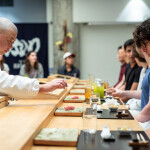 The Sushi Hackathon, a 48-hour hacking "sprint," features a sushi dinner prepared by award-winning chefs for the top three winning teams