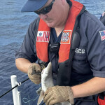 According to U.S. Coast Guard Heartland, the Coast Guard Cutter Yellowfin removed the longline gear from the water roughly 31 miles offshore in the U.S. Exclusive Economic Zone