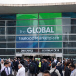 The front entrance of Seafood Expo Global