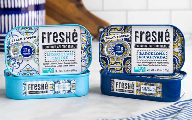 EcoFish's Freshé brand of premium tinned fish