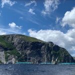 A Mowi Canada East salmon farming site