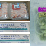 Product photos for shrimp being recalled